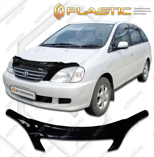 3 699 р. Дефлектор капота (exclusive)Classic черныйToyotaNadia 1998-2003N10-N15  2010060100297  с доставкой в г. Горно‑Алтайск
