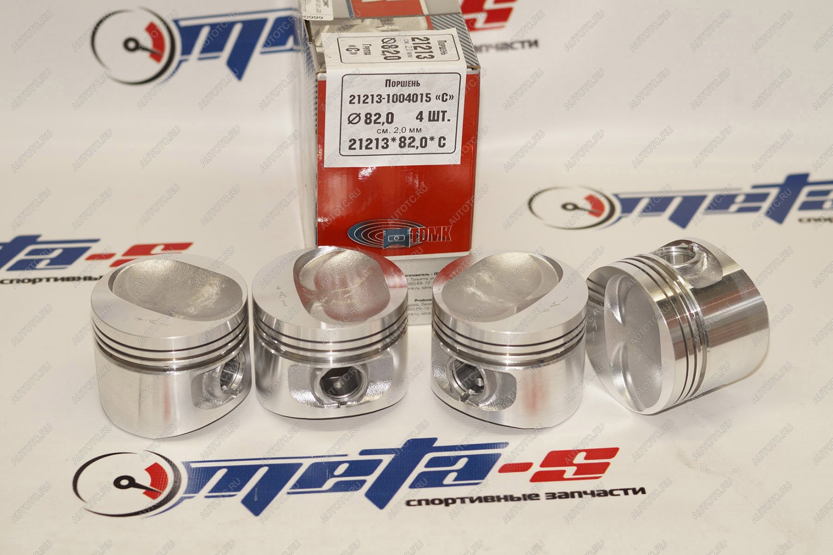 3 999 р. Поршни 21213 смещ. 2,0 диам. 82,0 ТДМК 688245764  с доставкой в г. Горно‑Алтайск