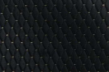 3 899 р. Каркасные накидки для сидений автомобиля из велюра Romb L Черно-бежевый Seintex 317701  с доставкой в г. Горно‑Алтайск. Увеличить фотографию 4