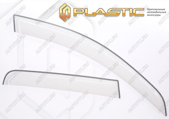 3 299 р. Дефлектора окон CA-Plastic  Honda Vezel  RV5, RV6, RV3, RV4 (2021-2025) дорестайлинг (Шелкография белая)  с доставкой в г. Горно‑Алтайск