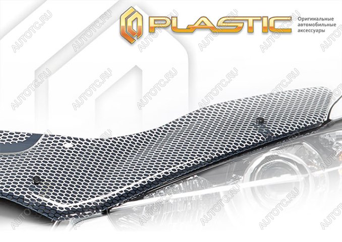 2 979 р. Дефлектор капота Серия Art графит CA Plastic на ВАЗ 2104  1984-2012  с доставкой в г. Горно‑Алтайск