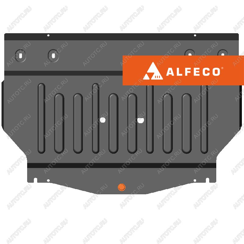 11 599 р. Защита картера и КПП (V-all) ALFECO Changan CS55 дорестайлинг (2017-2018) (алюминий)  с доставкой в г. Горно‑Алтайск