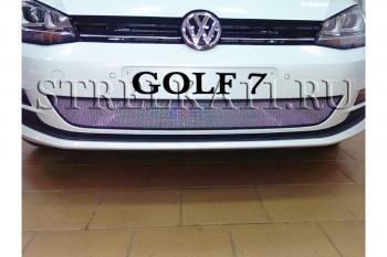 Защита радиатора Стрелка11 Стандарт Volkswagen (Волксваген) Golf (Гольф)  7 (2012-2017) 7 дорестайлинг, хэтчбэк 5 дв.