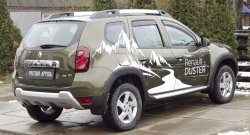 7 399 р. Накладки на колёсные арки RA Renault Duster HS рестайлинг (2015-2021) (Неокрашенные)  с доставкой в г. Горно‑Алтайск. Увеличить фотографию 5