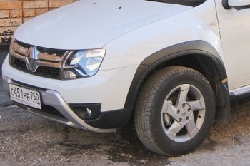 7 649 р. Накладки на колесные арки Артформ Renault Duster HS рестайлинг (2015-2021)  с доставкой в г. Горно‑Алтайск. Увеличить фотографию 2