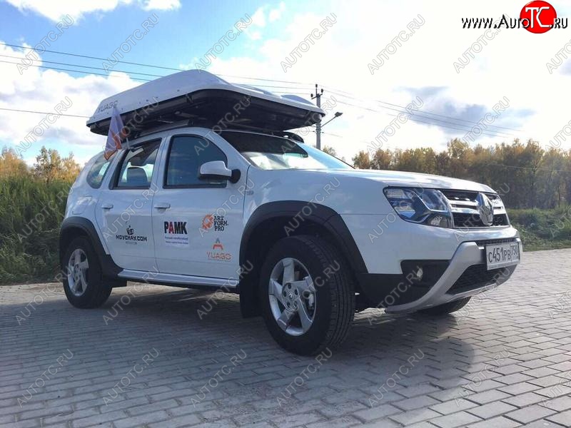 7 649 р. Накладки на колесные арки Артформ Renault Duster HS рестайлинг (2015-2021)  с доставкой в г. Горно‑Алтайск