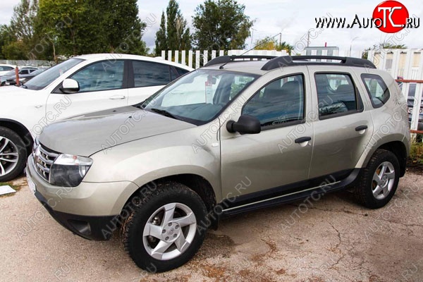 4 649 р. Молдинги дверей Артформ Renault Duster HS дорестайлинг (2010-2015)  с доставкой в г. Горно‑Алтайск