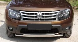 669 р. Реснички на фары RA Renault Duster HS рестайлинг (2015-2021) (Неокрашенные)  с доставкой в г. Горно‑Алтайск. Увеличить фотографию 2