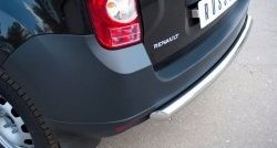 13 549 р. Одинарная защита заднего бампера из трубы диаметром 63 мм (4x2) SLITKOFF  Renault Duster  HS (2010-2015) дорестайлинг  с доставкой в г. Горно‑Алтайск. Увеличить фотографию 3