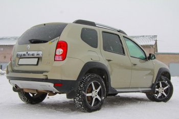 7 649 р. Накладки на колесные арки Артформ Renault Duster HS дорестайлинг (2010-2015)  с доставкой в г. Горно‑Алтайск. Увеличить фотографию 4