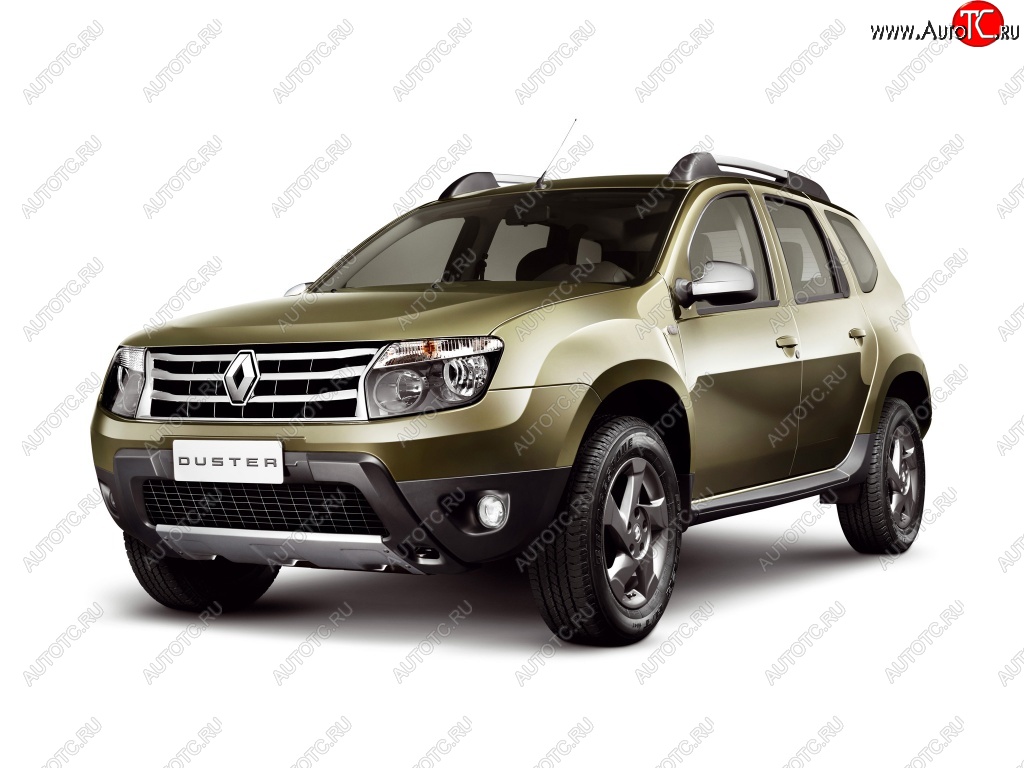 5 999 р. Передний бампер Стандартный (с отверстиями под ПТФ) Renault Duster HS дорестайлинг (2010-2015) (Неокрашенный)  с доставкой в г. Горно‑Алтайск