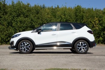 18 849 р. Защита заднего бампера Petroil Tuning Волна (d51) Renault Kaptur дорестайлинг (2016-2020) (Нержавеющая полированная сталь)  с доставкой в г. Горно‑Алтайск. Увеличить фотографию 3