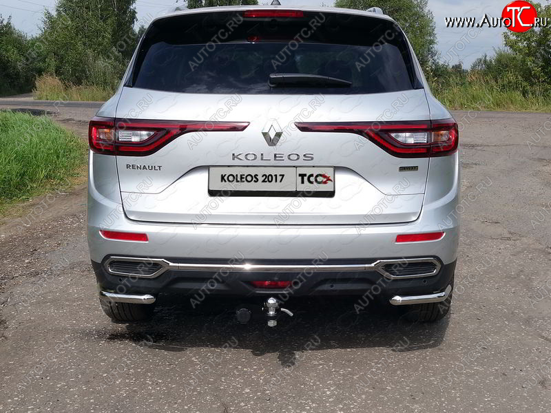 10 199 р. Фаркоп (тягово-сцепное устройство) TCC Renault Koleos 2 (2016-2024) (Оцинкованный, шар E)  с доставкой в г. Горно‑Алтайск