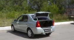 3 169 р. Обшивка внутренней части крышки багажника RA Renault Logan 1 дорестайлинг (2004-2010)  с доставкой в г. Горно‑Алтайск. Увеличить фотографию 4