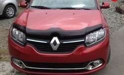 Дефлектор капота NovLine Renault Logan Stepway (2018-2024)