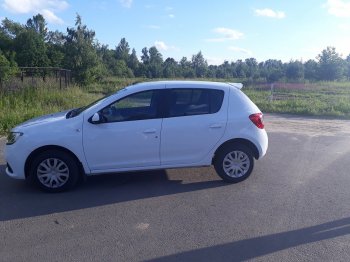 6 499 р. Спойлер INMAX Renault Sandero (B8) рестайлинг (2018-2024) (неокрашенный)  с доставкой в г. Горно‑Алтайск. Увеличить фотографию 5