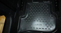 2 179 р. Коврики в салон Element 4 шт. (полиуретан) Seat Leon 1P хэтчбэк 5 дв. дорестайлинг (2005-2009)  с доставкой в г. Горно‑Алтайск. Увеличить фотографию 3