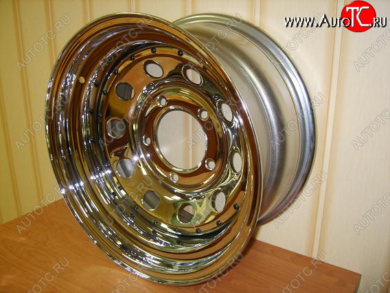 7 299 р. Диск усиленный JEEP стальной хромированный 5х114,3 10хR15 d84 ET-50 OFF-ROAD Wheels 1510-51484ch-50  с доставкой в г. Горно‑Алтайск