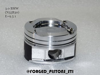 30 899 р. Поршни (BMW 3,0l N55B30 (CR=9,5) кольца 1,5/1,5/2,0) СТИ  BMW 1 серия ( F21,  F20) - X6 ( E71,  F16) (диаметр поршня: 84.00 мм)  с доставкой в г. Горно‑Алтайск. Увеличить фотографию 2