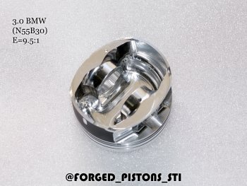 30 899 р. Поршни (BMW 3,0l N55B30 (CR=9,5) кольца 1,5/1,5/2,0) СТИ  BMW 1 серия ( F21,  F20) - X6 ( E71,  F16) (диаметр поршня: 84.00 мм)  с доставкой в г. Горно‑Алтайск. Увеличить фотографию 3