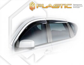 Ветровики дверей CA-Plastic Nissan (Нисан) Dualis (Дуалис) (2007-2014) J10 дорестайлинг, J10 1-ый рестайлинг, J10 2-ой рестайлинг