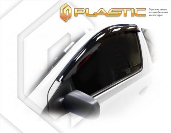 Ветровики дверей CA-Plastic Toyota (Тойота) Vitz (Витс)  XP10 (1999-2005) XP10 хэтчбэк 3 дв. дорестайлинг, хэтчбэк 3 дв. рестайлинг