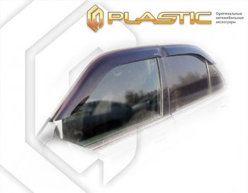 Дефлектора окон CA-Plastic Mercedes-Benz (Мерседес-Бенс) C-Class (с-класс)  W202 (1997-2001) W202 рестайлинг седан