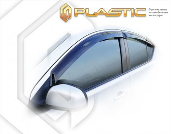 Дефлектора окон CA-Plastic Nissan (Нисан) Latio (Латио)  N17 (2014-2016) N17 седан правый руль дорестайлинг