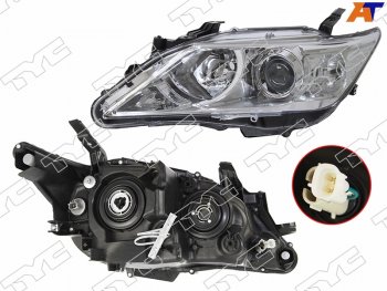 11 399 р. Фара Toyota Camry (XV50) 11-14  Camry UAEUSA 11-14 (Слева) TYC 20-F938-A5-2B  с доставкой в г. Горно‑Алтайск. Увеличить фотографию 1