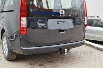 22 449 р. Фаркоп (съемный квадрат) Petroil Tuning Hyundai Staria US4 (2021-2022)  с доставкой в г. Горно‑Алтайск. Увеличить фотографию 6