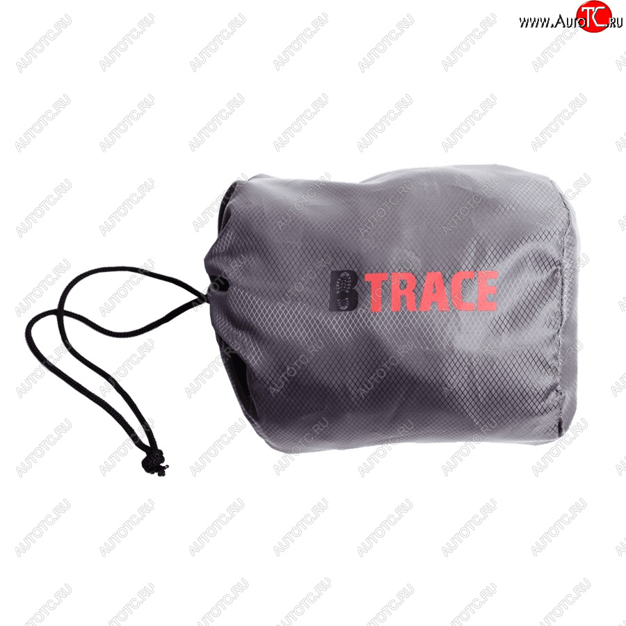 949 р. Подушка самонадувающаяся BTrace Basic 43x34x8,5 см (Серый) BTrace m0210  с доставкой в г. Горно‑Алтайск
