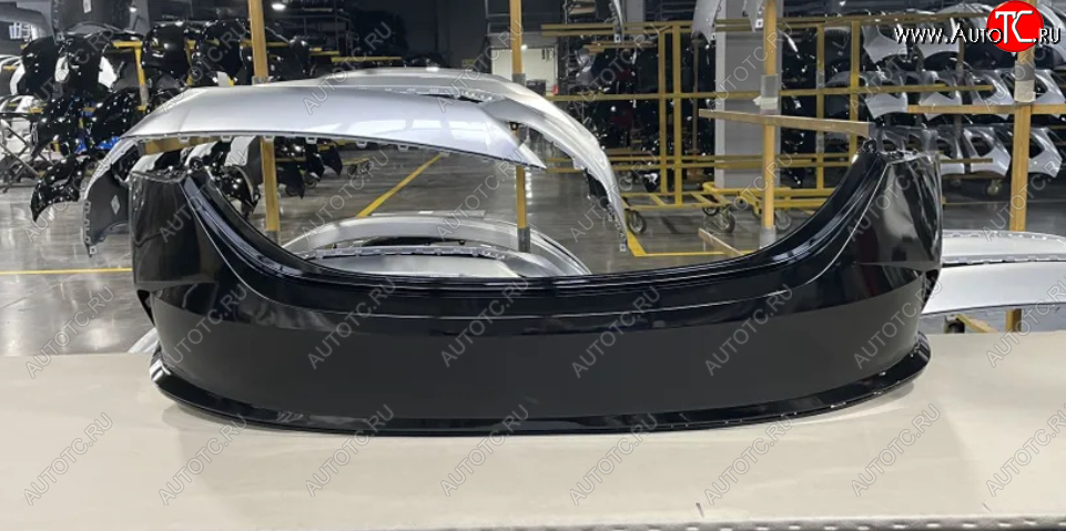 2 579 р. Задний бампер Технопласт Hyundai Solaris HCR седан рестайлинг (2020-2022)  с доставкой в г. Горно‑Алтайск