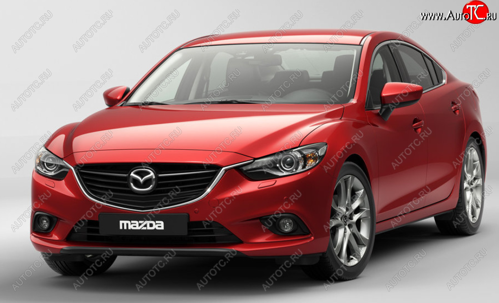 12 649 р. Капот BodyParts Mazda 6 GJ дорестайлинг седан (2012-2015) (Неокрашенный)  с доставкой в г. Горно‑Алтайск