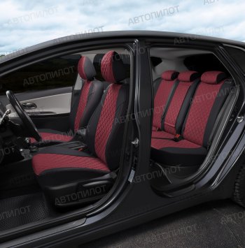 14 249 р.  Opel Astra J Wag с 09г  Opel Astra  J (2009-2017) универсал дорестайлинг, универсал рестайлинг (черный/бордовый)  с доставкой в г. Горно‑Алтайск. Увеличить фотографию 8