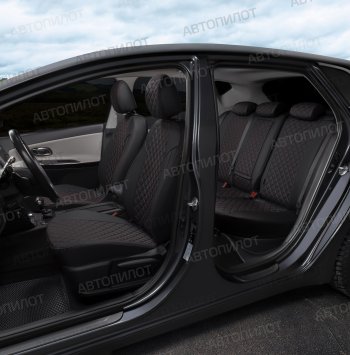 14 249 р.  Opel Astra J Wag с 09г  Opel Astra  J (2009-2017) универсал дорестайлинг, универсал рестайлинг (черный/красная строчка)  с доставкой в г. Горно‑Алтайск. Увеличить фотографию 8