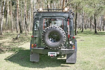 29 999 р. Бампер задний силовой РИФ  Land Rover Defender 110  1 L316 - Defender 90  1 L316 (Под лебёдку)  с доставкой в г. Горно‑Алтайск. Увеличить фотографию 2