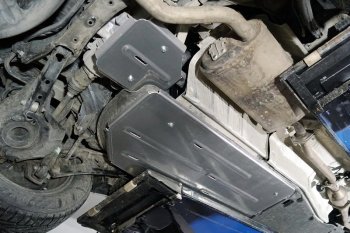 Защита бака (алюминий) TCC Toyota (Тойота) Highlander (Хайлэндер)  XU70 (2020-2025) XU70