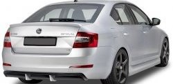 5 999 р. Пороги накладки CT Skoda Octavia A7 дорестайлинг лифтбэк (2012-2017) (Неокрашенные)  с доставкой в г. Горно‑Алтайск. Увеличить фотографию 3