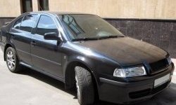 899 р. Реснички на фары CT Skoda Octavia Tour A4 1U2 лифтбэк дорестайлинг (1997-2000) (Неокрашенные)  с доставкой в г. Горно‑Алтайск. Увеличить фотографию 2