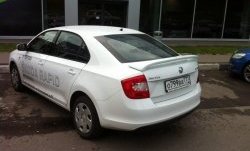 3 449 р. Спойлер Style Skoda Rapid NH3 дорестайлинг лифтбэк (2012-2017) (Неокрашенный)  с доставкой в г. Горно‑Алтайск. Увеличить фотографию 6