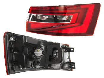 Правый фонарь (внешний) SAT Skoda Superb  B8 (3V) (2015-2019) лифтбэк дорестайлинг