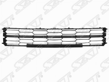 Решетка в передний бампер SAT Skoda Superb (B6) 3T лифтбэк рестайлинг (2013-2015) ()