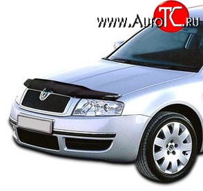 2 879 р. Дефлектор капота NovLine Skoda Superb B6 (3T5) универсал доресталийнг (2009-2013)  с доставкой в г. Горно‑Алтайск