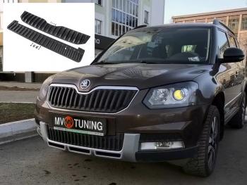 2 999 р. Заглушка воздухозаборника бампера (нижняя, OUTDOOR) MV-Tuning Skoda Yeti (2013-2018) (Текстурная поверхность)  с доставкой в г. Горно‑Алтайск. Увеличить фотографию 2