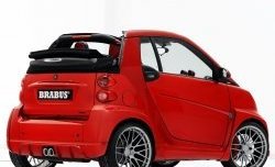 23 049 р. Накладки на колёсные арки Brabus Ultimate Smart Fortwo С453 2 хэтчбэк 3 дв. (2007-2014) (Неокрашенные)  с доставкой в г. Горно‑Алтайск. Увеличить фотографию 4