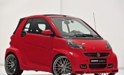 23 049 р. Накладки на колёсные арки Brabus Ultimate Smart Fortwo С453 2 хэтчбэк 3 дв. (2007-2014) (Неокрашенные)  с доставкой в г. Горно‑Алтайск. Увеличить фотографию 5