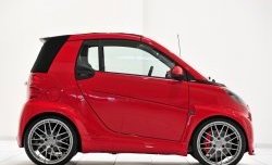 23 049 р. Накладки на колёсные арки Brabus Ultimate Smart Fortwo С453 2 хэтчбэк 3 дв. (2007-2014) (Неокрашенные)  с доставкой в г. Горно‑Алтайск. Увеличить фотографию 8