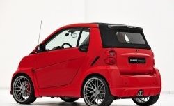 23 049 р. Накладки на колёсные арки Brabus Ultimate Smart Fortwo С453 2 хэтчбэк 3 дв. (2007-2014) (Неокрашенные)  с доставкой в г. Горно‑Алтайск. Увеличить фотографию 9