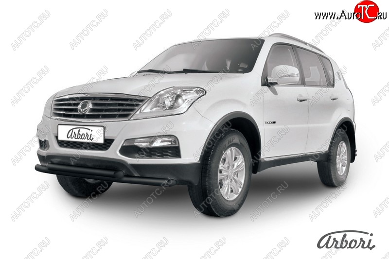 7 469 р. Обвес переднего бампера Arbori SSANGYONG Rexton Y290 (2012-2017)  с доставкой в г. Горно‑Алтайск