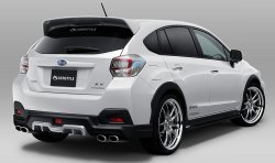 14 199 р. Спойлер KENSTYLE Subaru XV GP/G33 дорестайлинг (2012-2016) (Неокрашенный)  с доставкой в г. Горно‑Алтайск. Увеличить фотографию 4